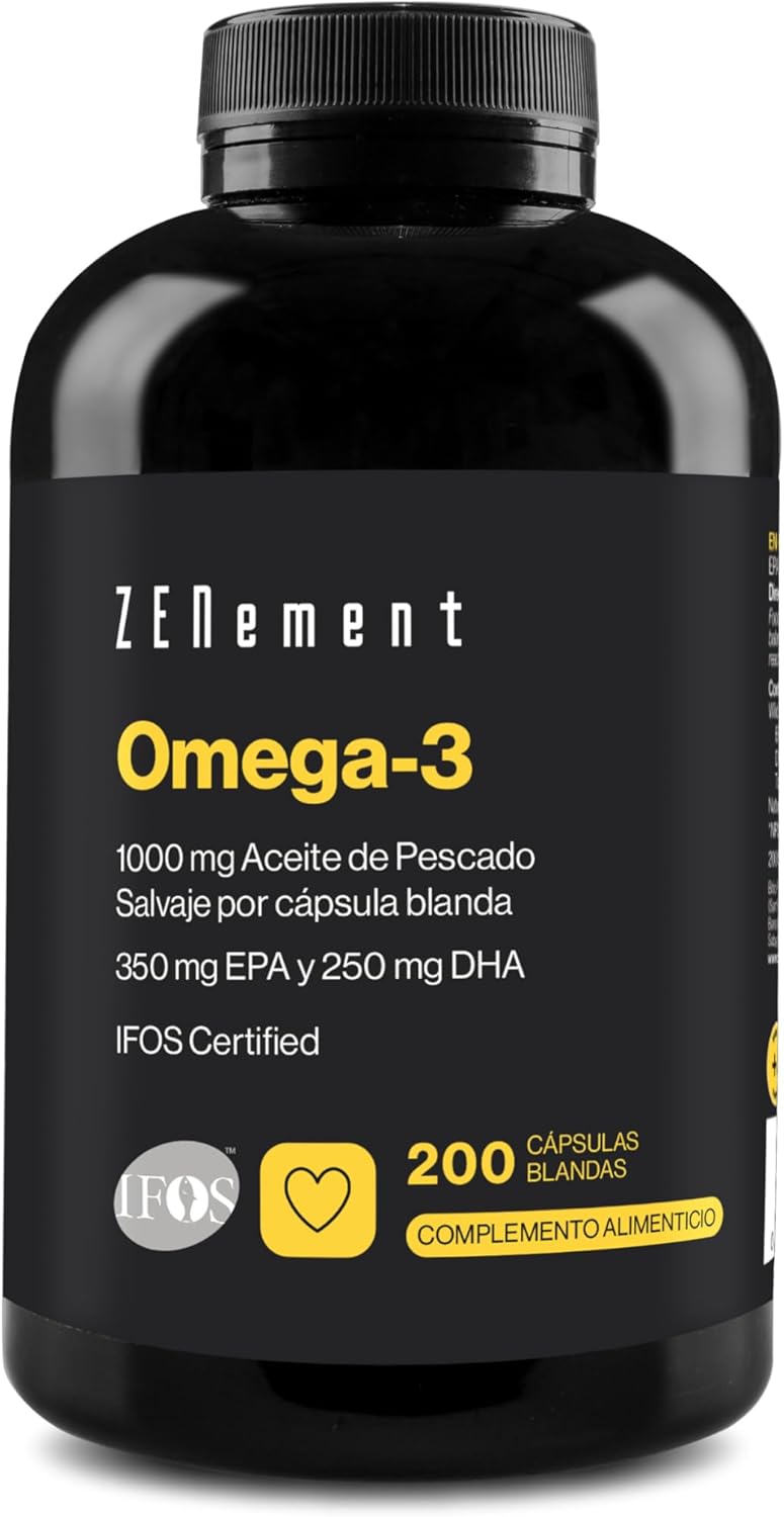 Fotografia do suplemento Zenement Omega-3