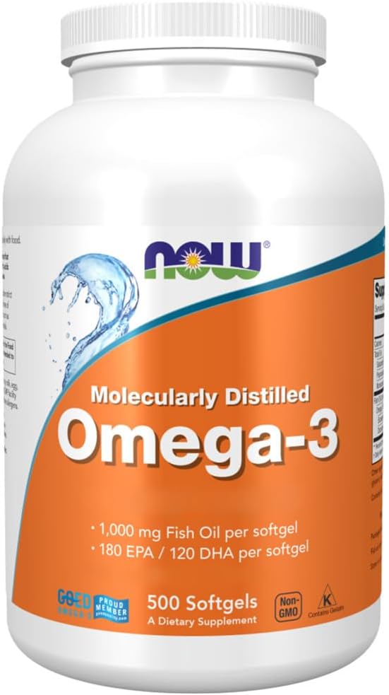 Fotografia do suplemento Now Foods Omega-3